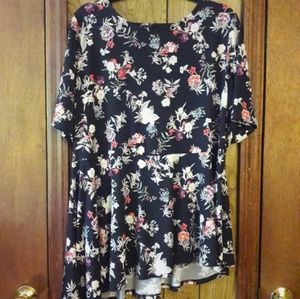 Lane Bryant Flowy Top w/tanktop